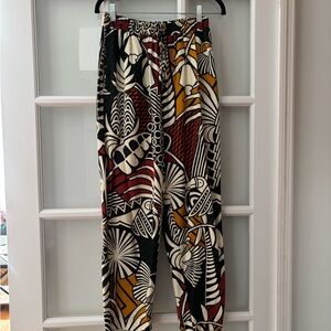 FARM Rio Multicolor Patterned Pants size S